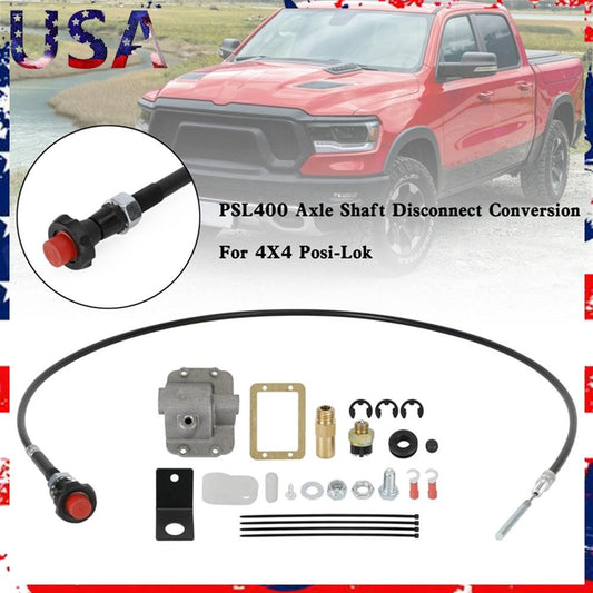 ya 2 6.26 1x PSL400 Axle Shaft Disconnect Conversion Kit for Dodge for Ram 2500 3500 1994-2002
