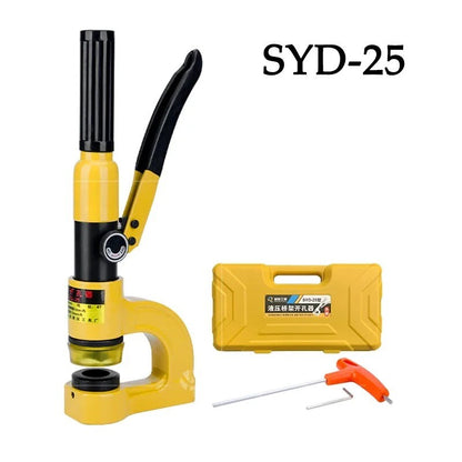 ya 14 Stainless Steel Punching Machine Portable Bridge Hydraulic Hole Opener SYD-25
