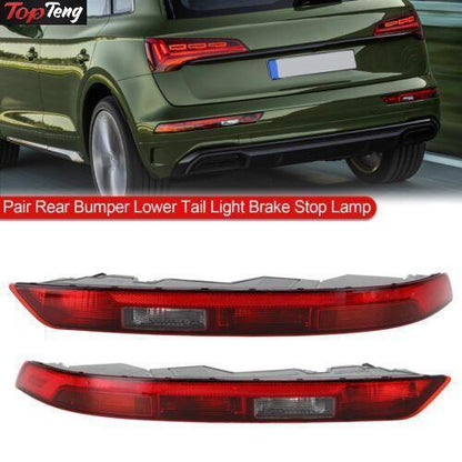 ya 1 8.12 baidi Pair Rear Bumper Lower Tail Light Brake Stop Lamp for Audi Q5 18-2021 US Ver.