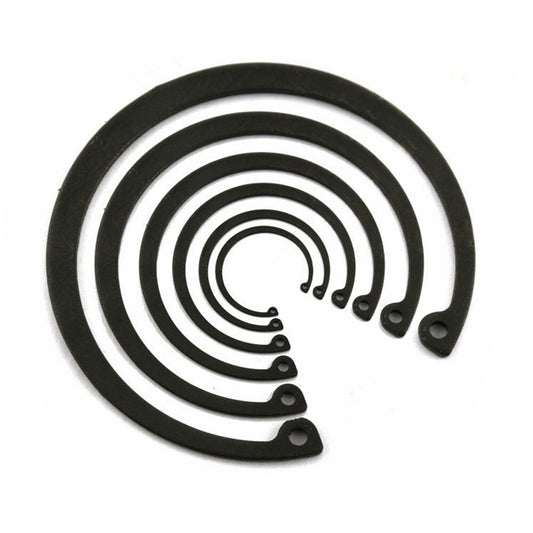 Select ×Î7mm - ×Î200mm Internal Retaining Rings Circlip Snap Ring 65MN Black Steel