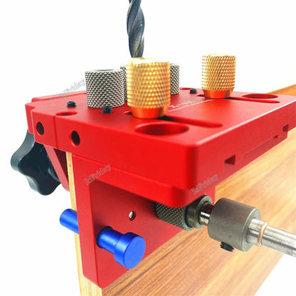 ya 17 Doweling Jig 3 In 1 Hole Drill Punch Positioner Guide Locator Jig Drill Template