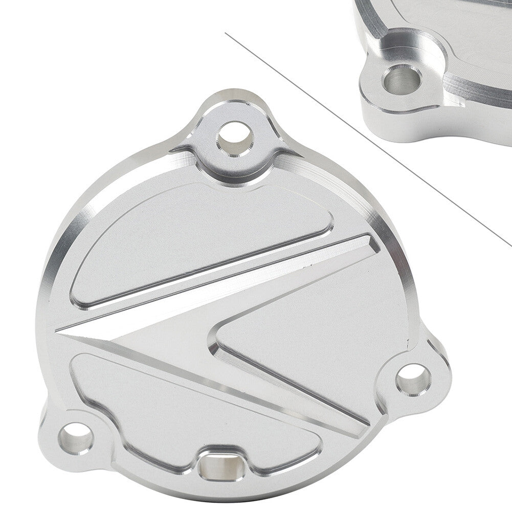 ya 3 6.23 for Yamaha T-MAX TMAX 530 Silver Motorcycle CNC Aluminum Engine Left Side Cover