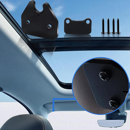 ya 5 8.7 Black Sun Visor Repair Kit for Dodge for Ram 1500 Trucks 2019-2024