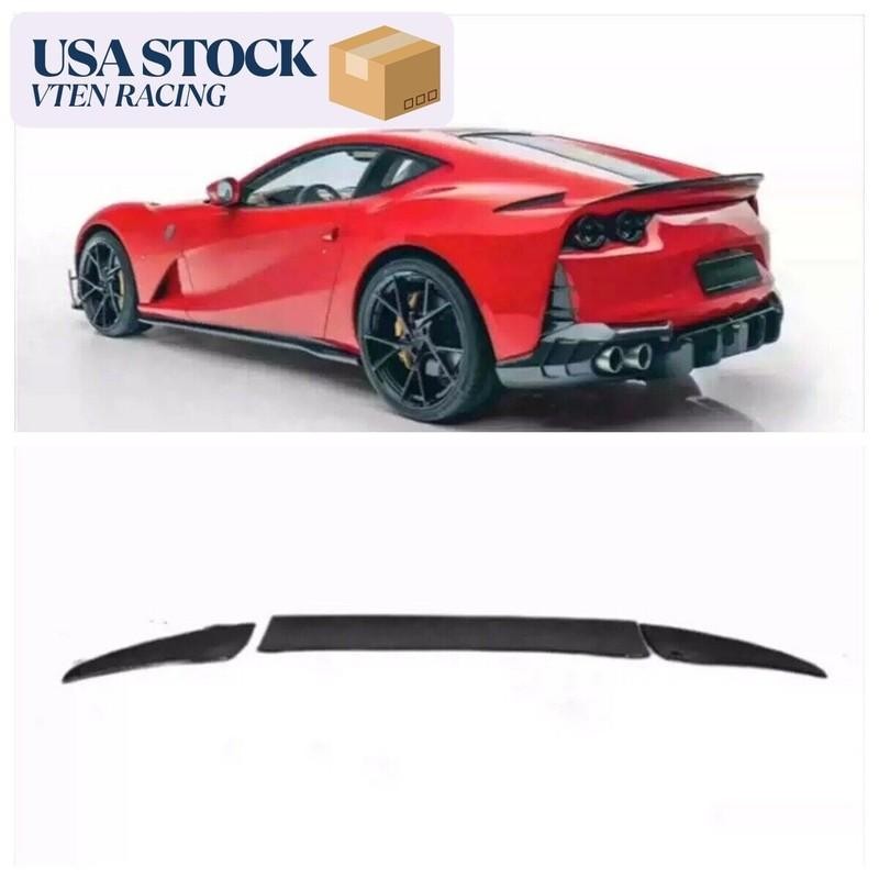 ya 4 6.17 for Ferrari 812 GTS Superfast Trunk Wing ¨C Carbon Fiber Rear Spoiler