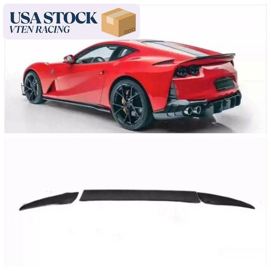 ya 4 6.17 for Ferrari 812 GTS Superfast Trunk Wing ¨C Carbon Fiber Rear Spoiler