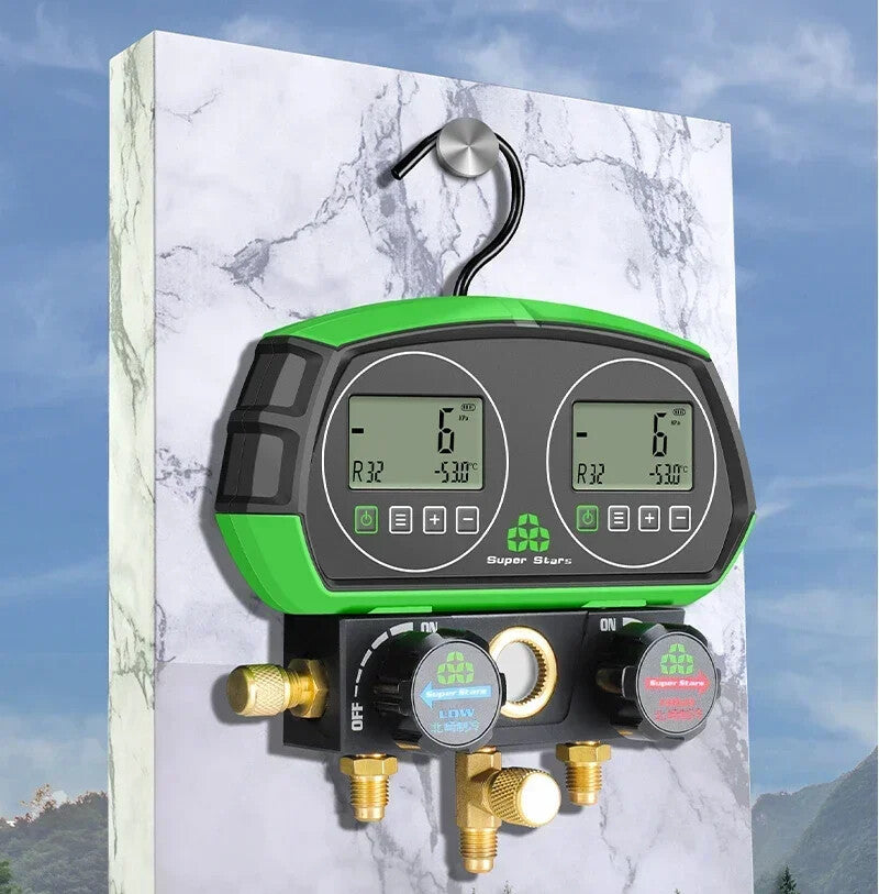 Electronic Fluorocarbon Meter Refrigeration Liquid Filling Meter Heads