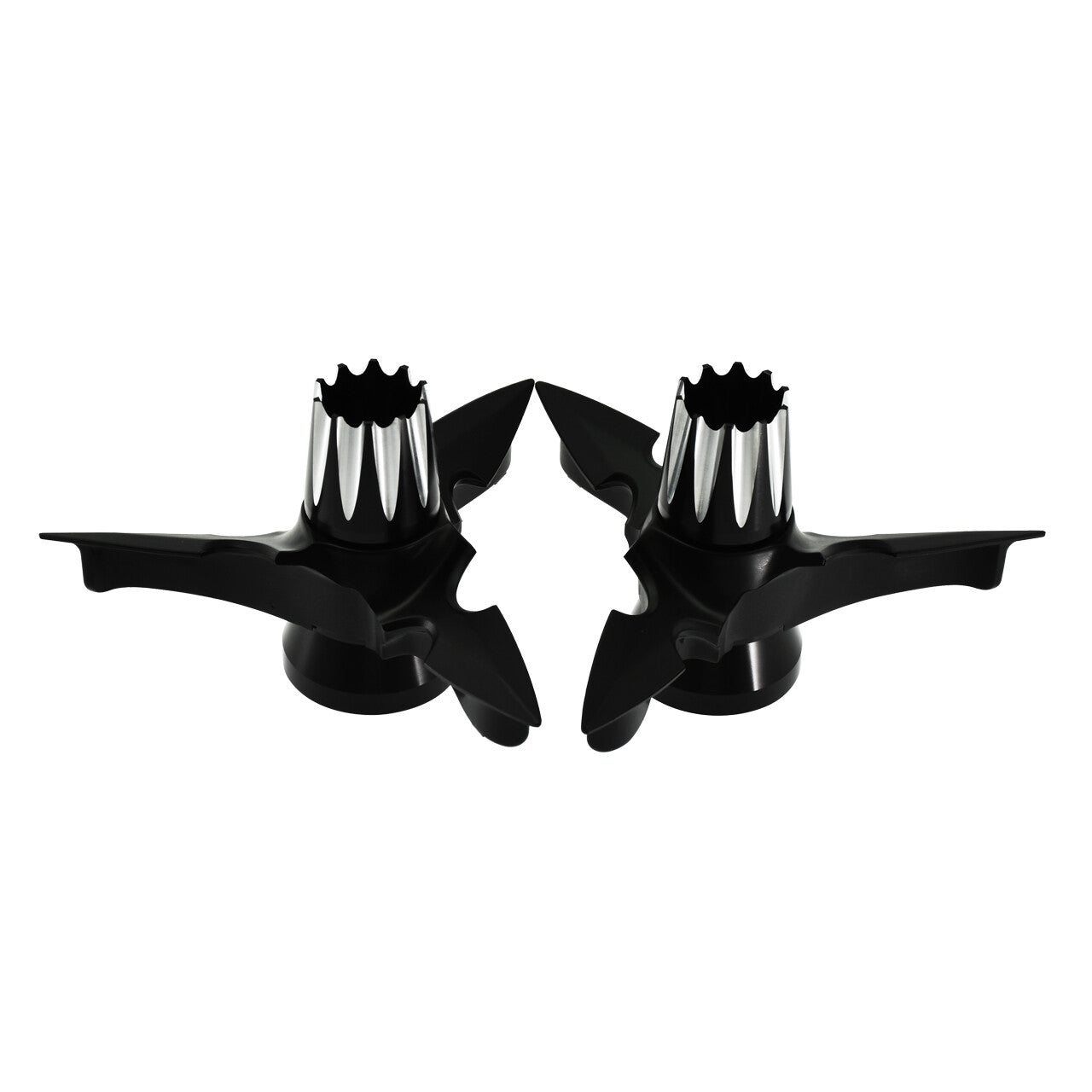 ya 5 8.7 CNC Spun Blade Front Axle Cap Nut Cover for Harley Touring Road Street Glid