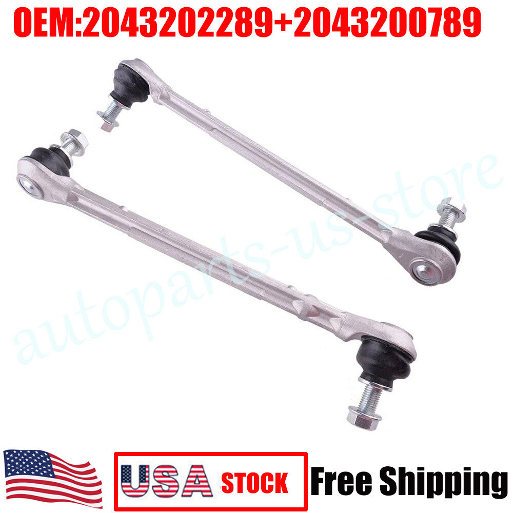 ya 8 5.27.2 New Front Left & Right Sway Bar Link Kit for Mercedes W204 C300 C350 2008-2017