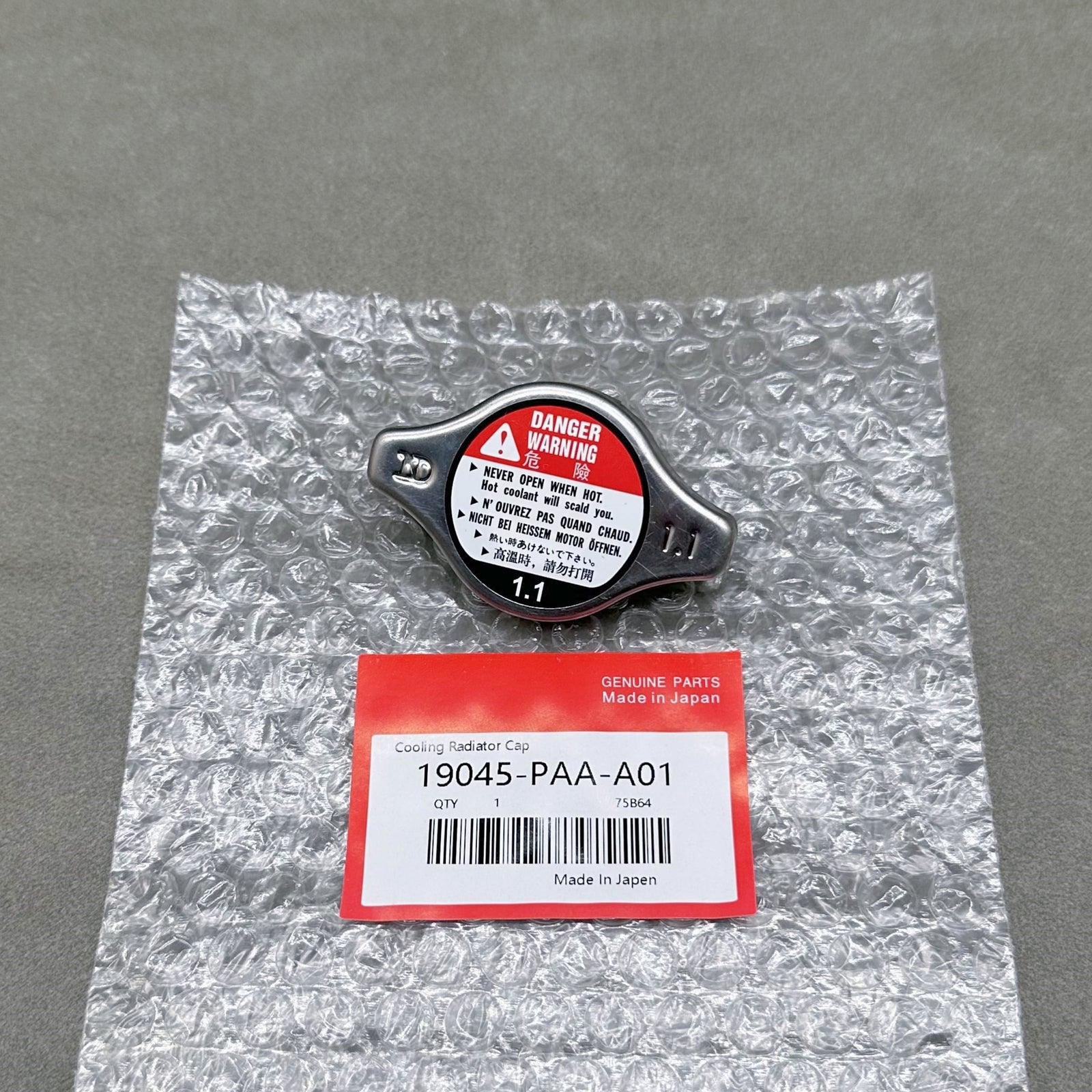 ya 27 7.20 The new radiator cap is suitable for Honda Accord, for Civic Odyssey, CR-V, and for Acura TL