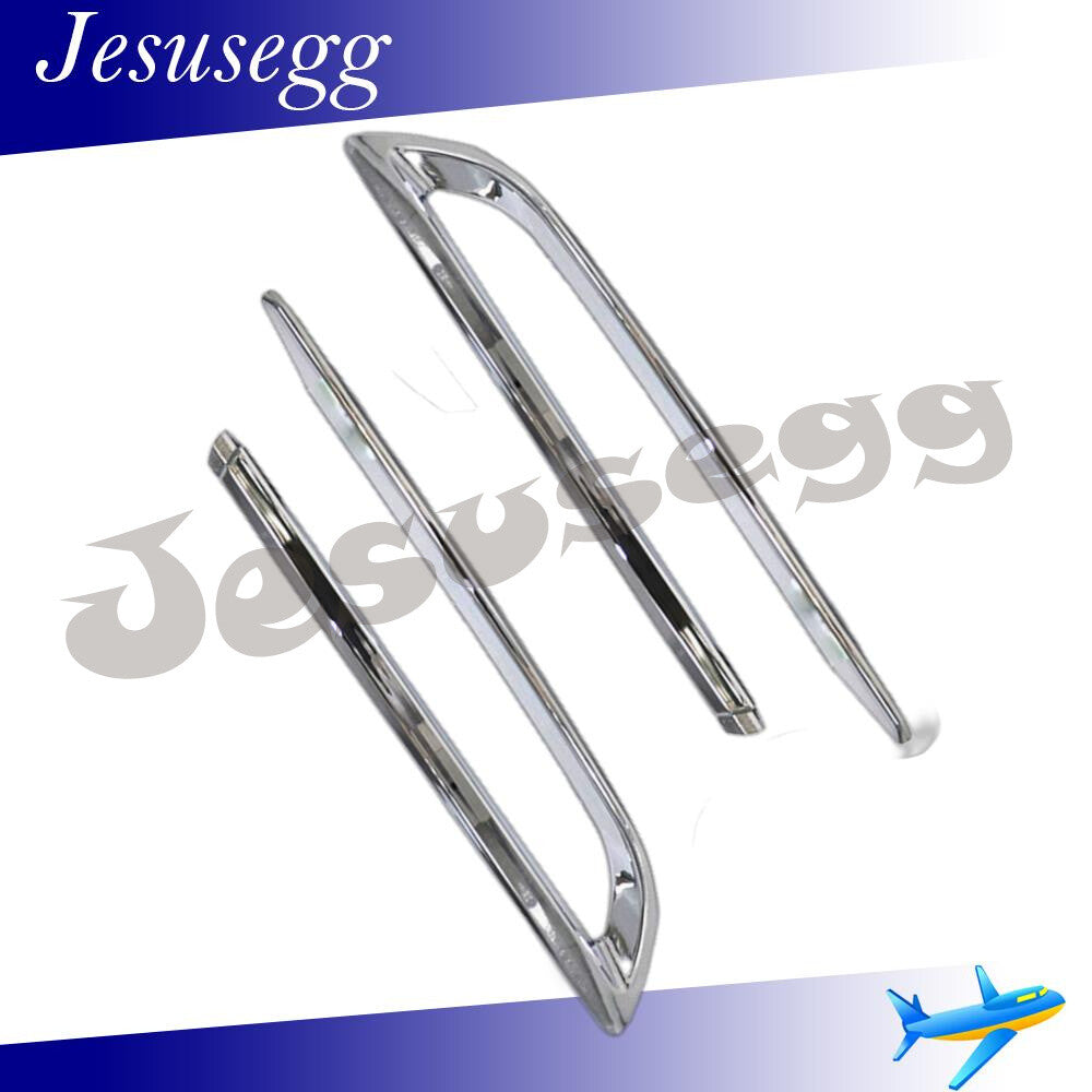 ya 27 6.18.2 Pair Fits 2011-16 for BMW 5 series 528i Rear Right+Left Side Moulding Rocker Panel