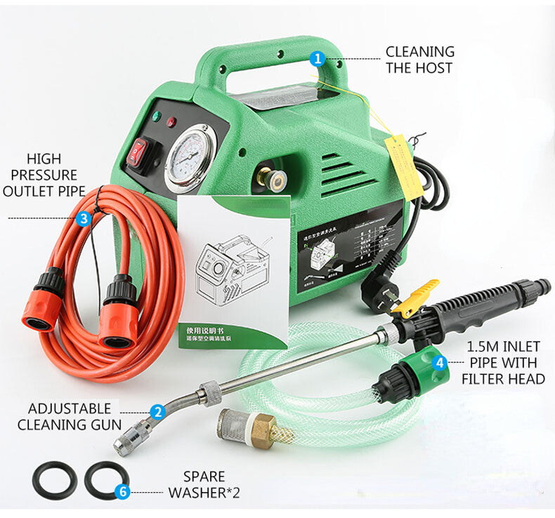 ya 14 Central Air Conditioning Cleaning Pump hargeable Cleaning Machine PCW-4S