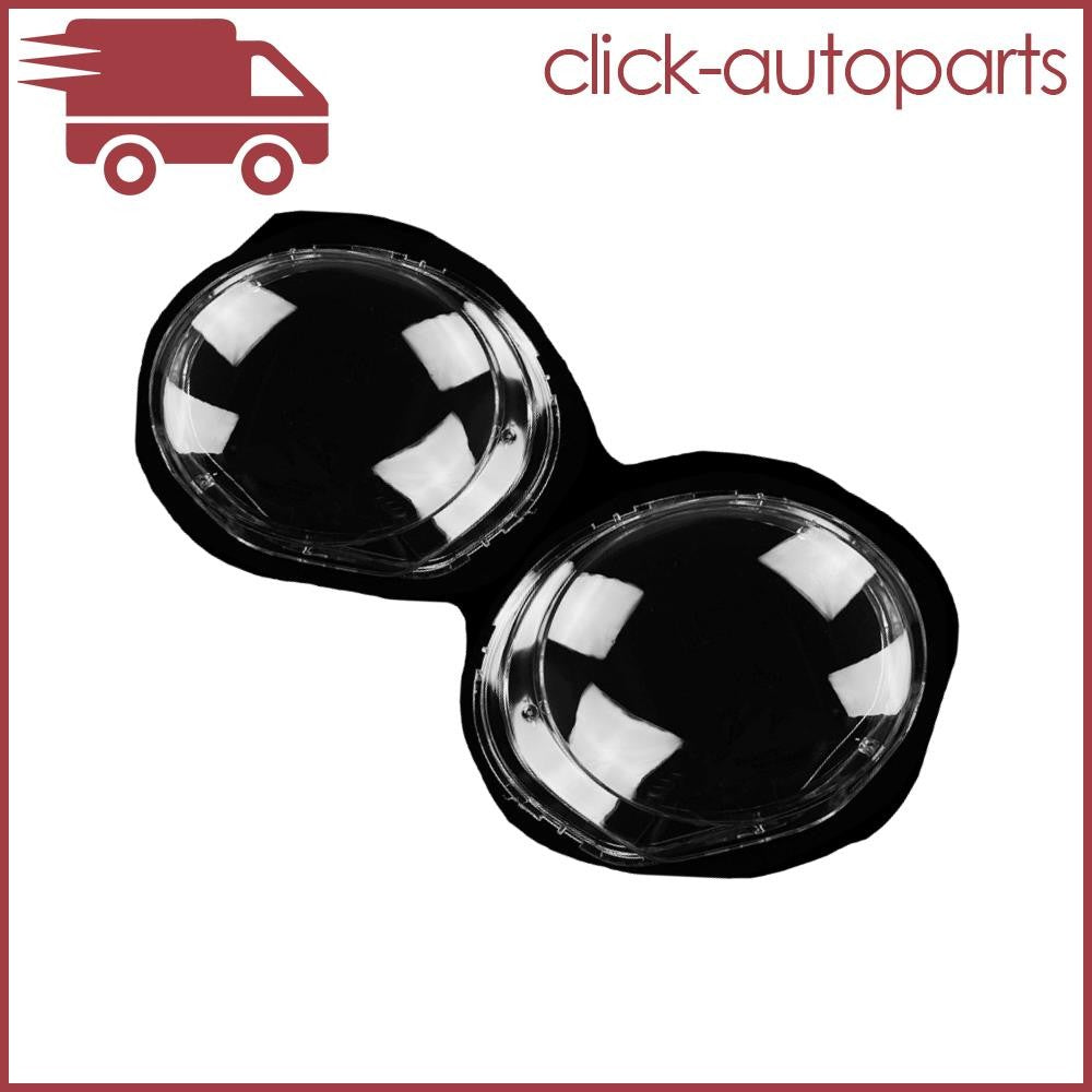 ya 13 5.27.2 Set of 2 For ESQ 2014 Headlight Lens Clear Cover without Sealant Glue Replace