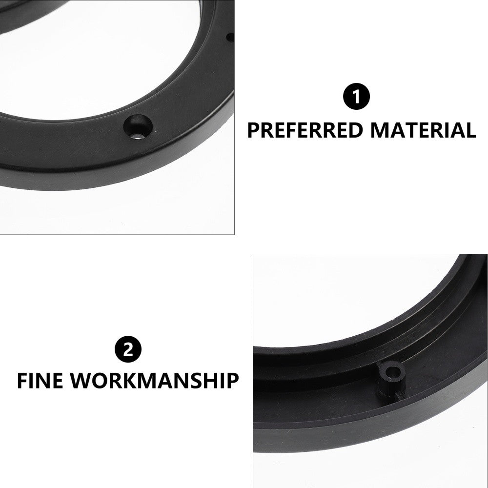 ya 5 8.7 4 Pairs Horn Washer Vehicles Speaker Rings Door Spacer Bracket Adapter