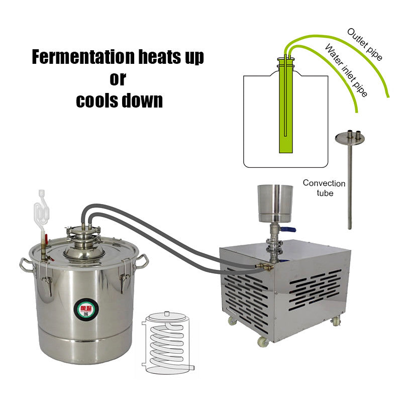 ya 26 Wine Beer Liquid brewing Fermenting distilling Reigerating and Heating Machine