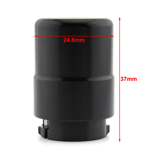 ya 11 6.5 Black Billet Aluminum Transmission Shifter Button for HUMMER H2 & H2 SUT