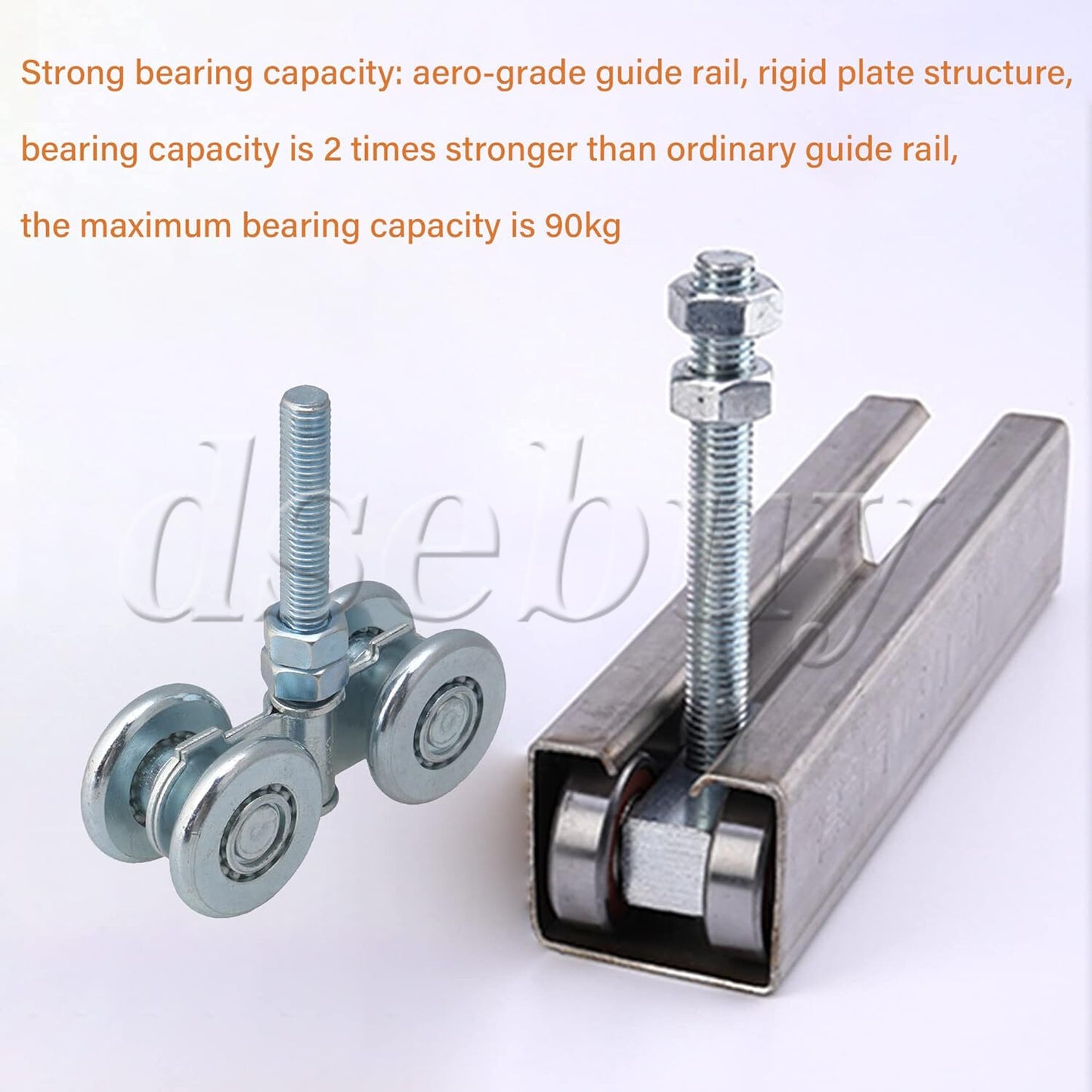 ya 14 Steel Trolley Hanger Rigid ings Roller Barn Door Sliding Dia 24mm H4-3