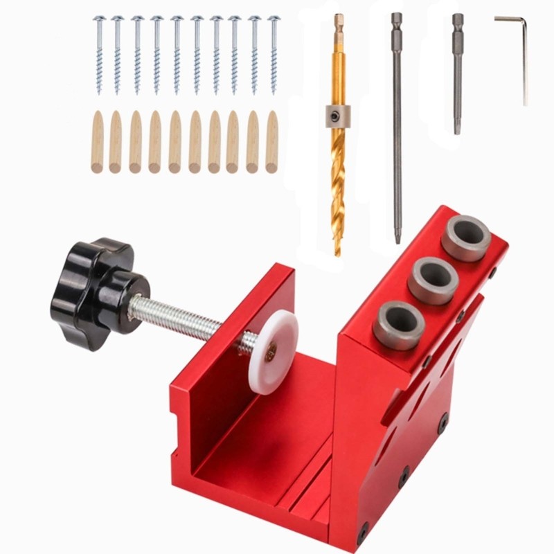 ya 25 Pocket Hole Screw Jig Carpentery Hole Locators Guide Joint Locators