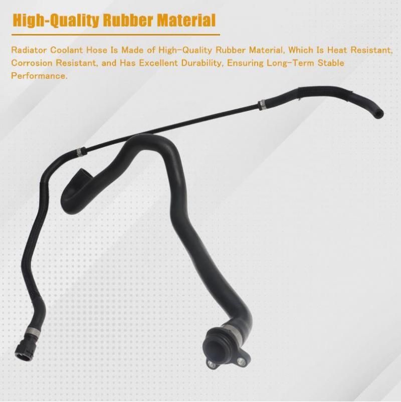 ya 11 10.28 Radiator Coolant Water Hose Pipe Kit 6pcs For 135i 335i 335xi 2007-2010 n