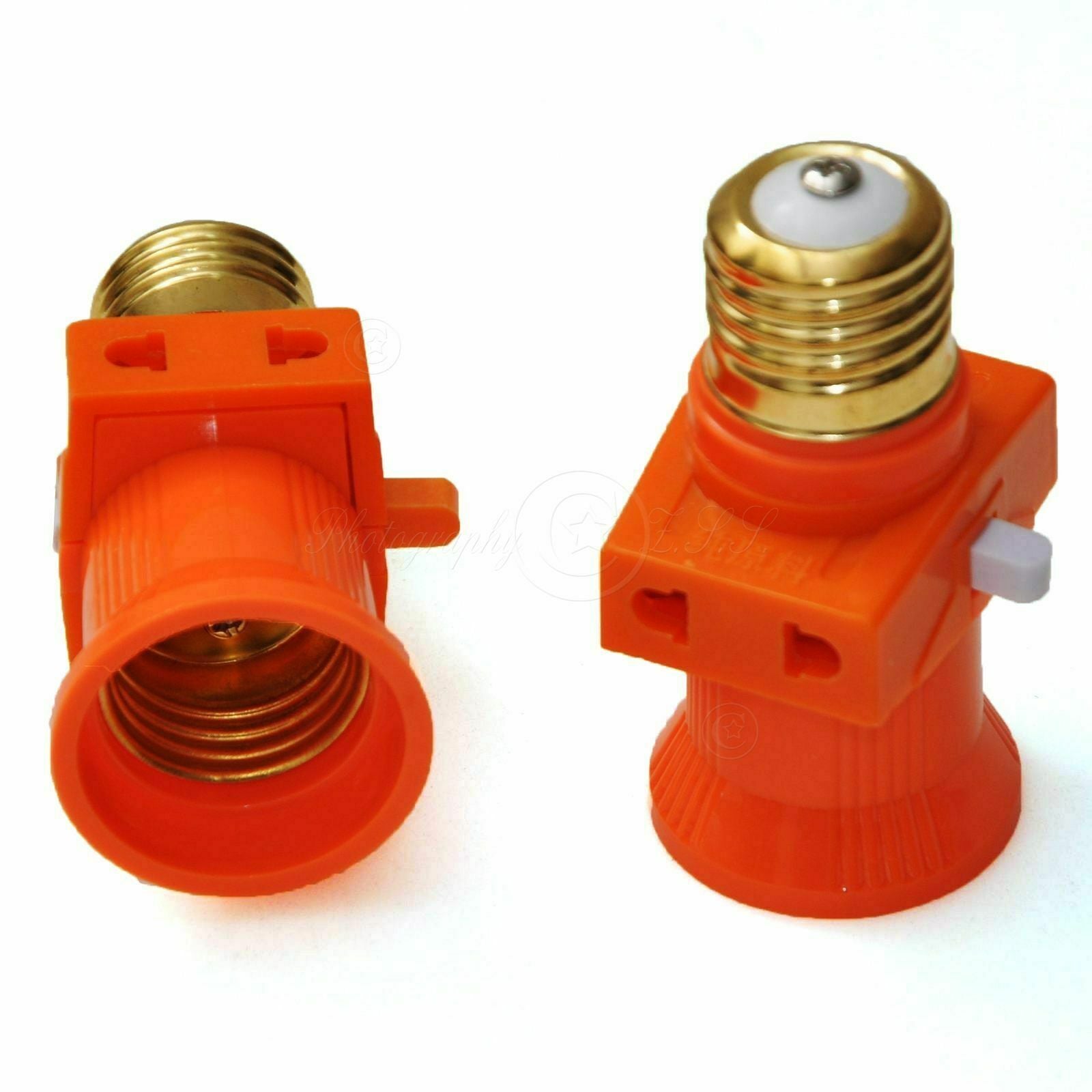 ya 14 E27 Screw Base Light Holder Convert + Lamp Switch + AU EU US 6A Socket Adapter