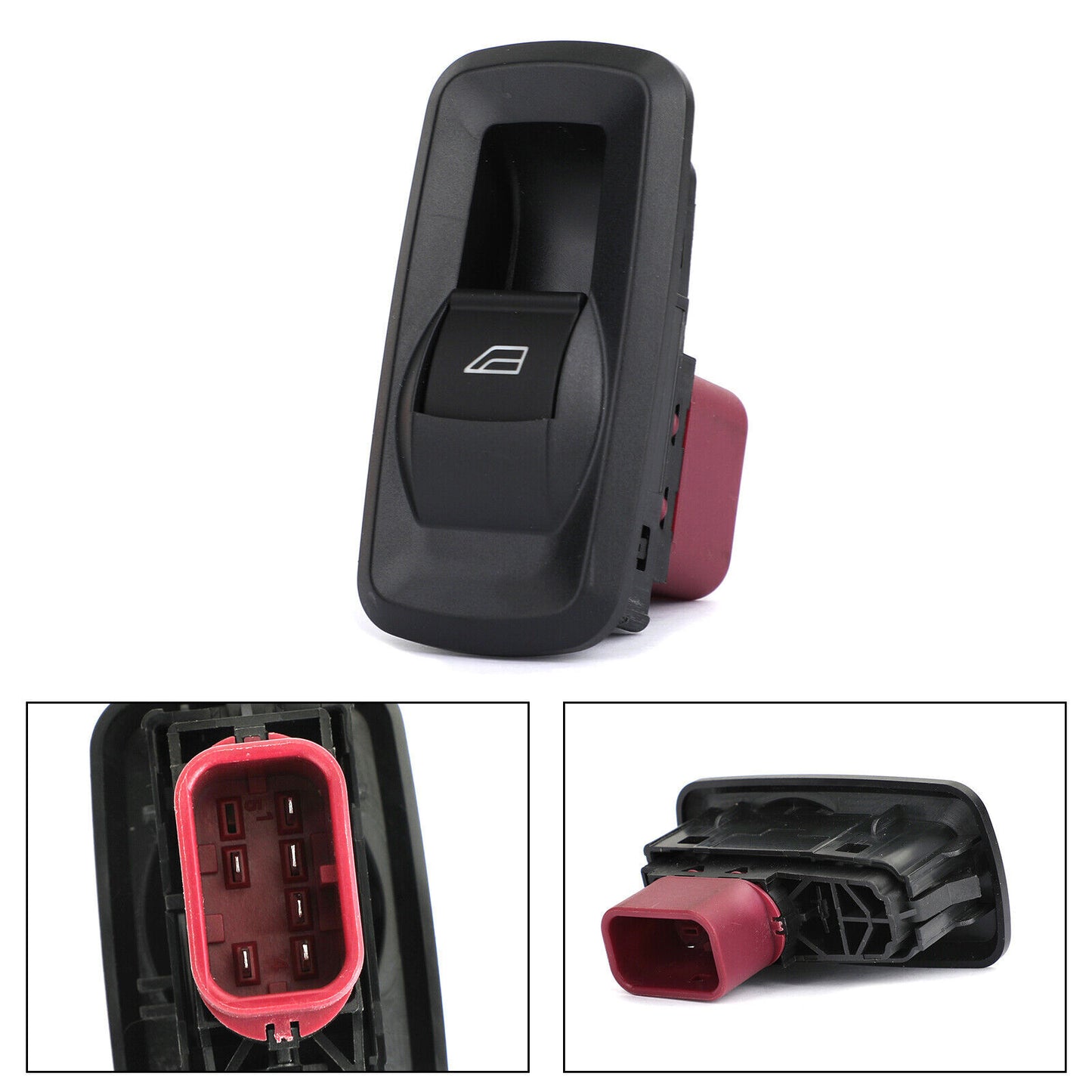 ya 1 8.5.1 Electric Window Control Switch 6P Fits Fiesta VI 1.25 1.6 TDCi 2008-On T4