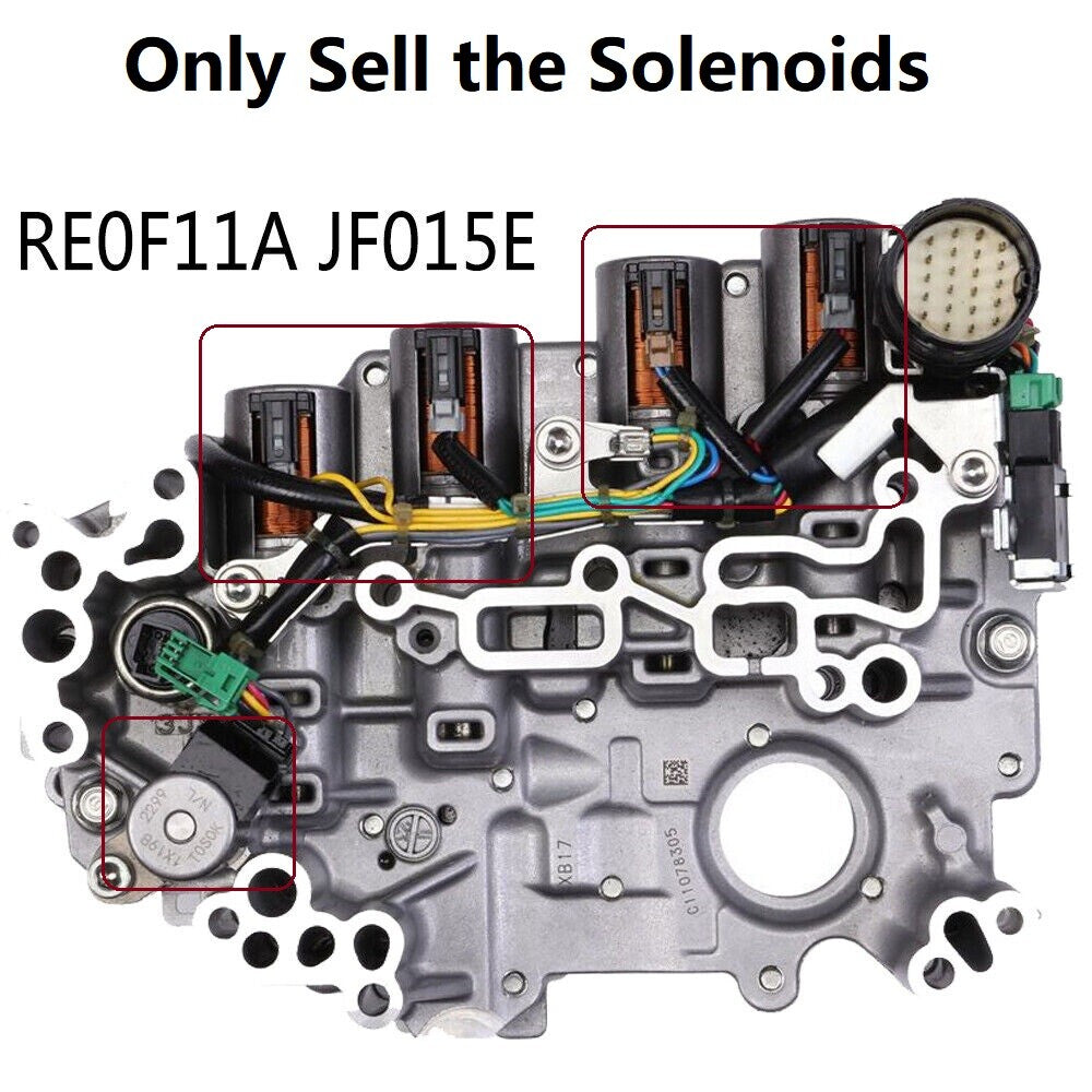 ya 5 8.7 JF015E RE0F11A CTV Transmission Solenoid Valve Kit for Nissan Note Tiida for Chevrolet