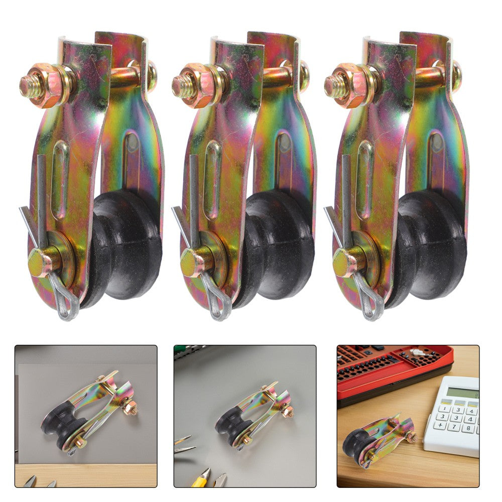 ya 2 6.29 4 Pcs Ceiling Fan Pulley Roller Wheel Pulleys Accessories Spare Parts
