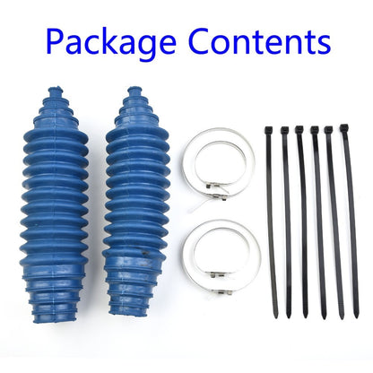 ya 5 8.7 Silicone + Metal Rack And Pinion Steering Gaiter Boot Kit W/ Cable Ties&Clamp