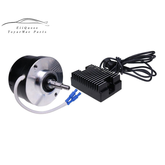 ya 4 6.22 17 Amp 12 Volt Alternator Generator Conversion Kit for Harley-Davidson G XL FL