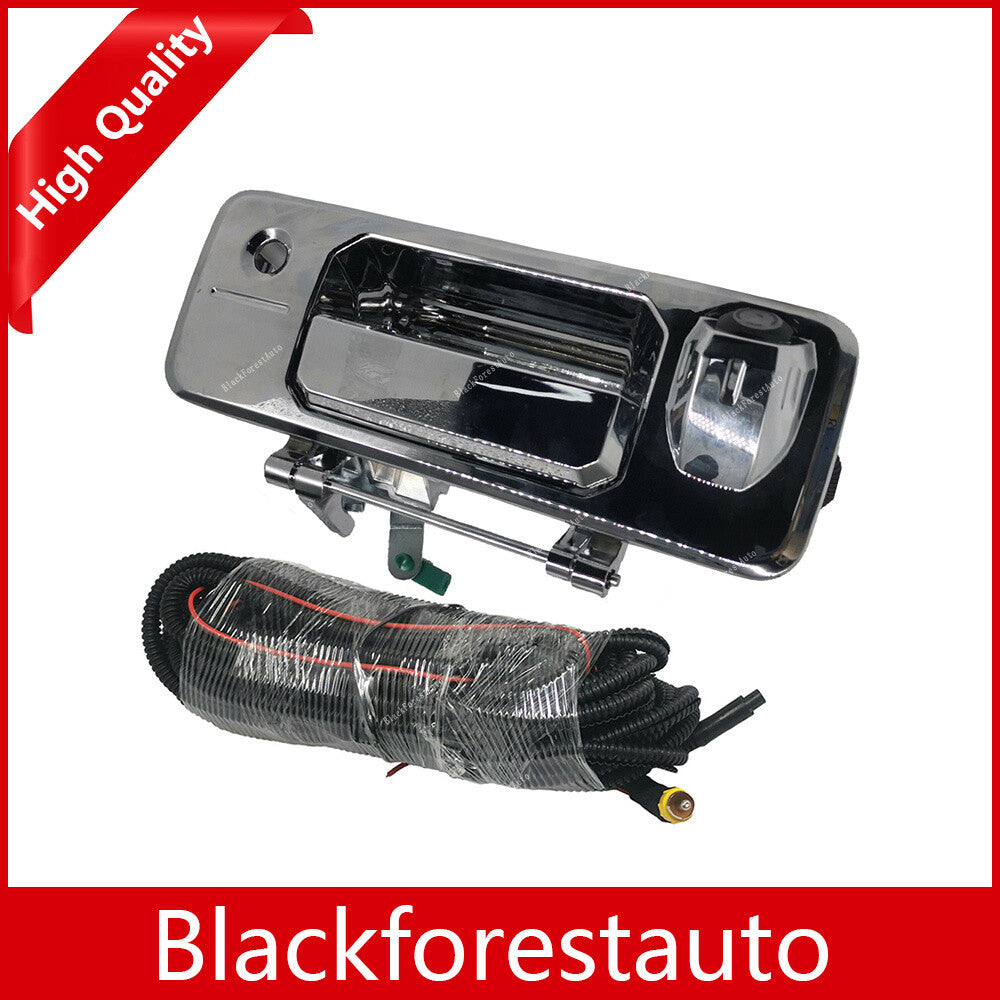 ya 9 6.5 Fit For 2016-21 for Toyota Tundra Tacoma Tailgate Handle w/Camera Chrome 69090-0C090