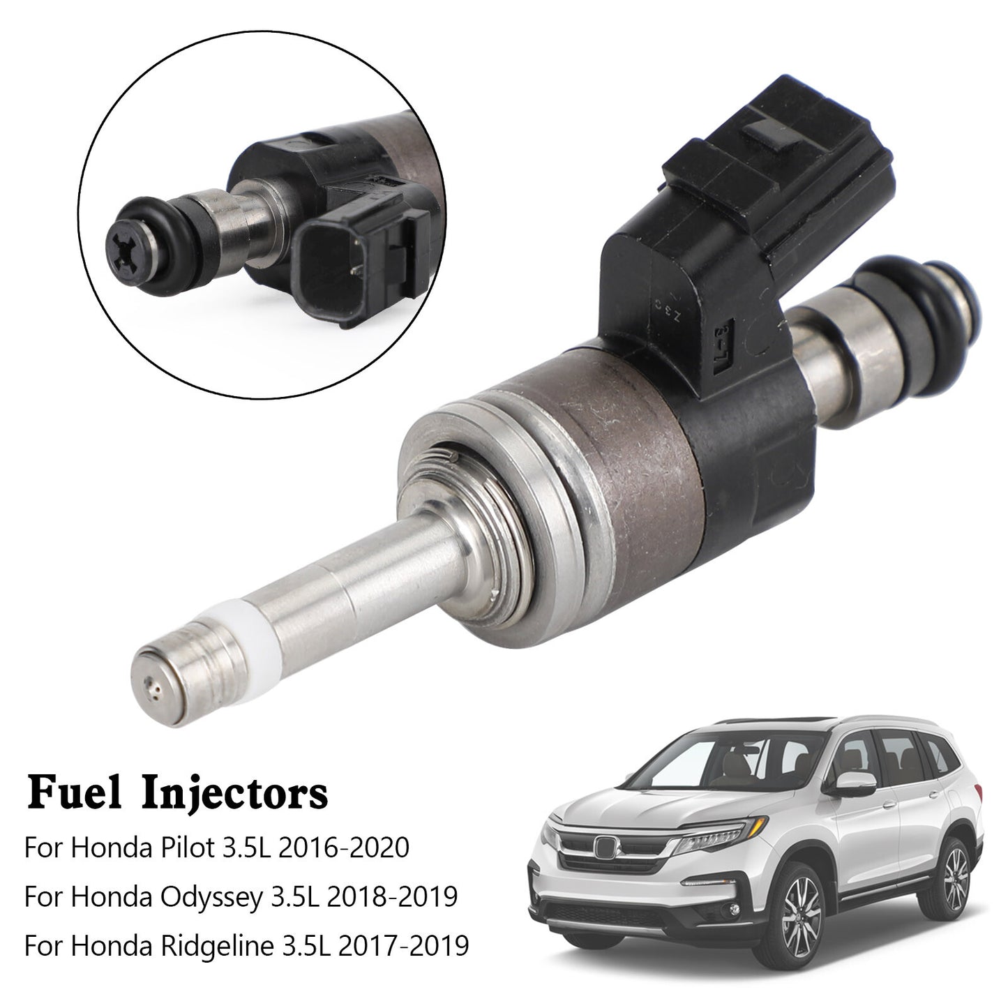 ya 1 8.5.3 1PCS Fuel Injector 16010-RLV-315 for Honda Pilot Odyssey Ridgeline 3.5L V6