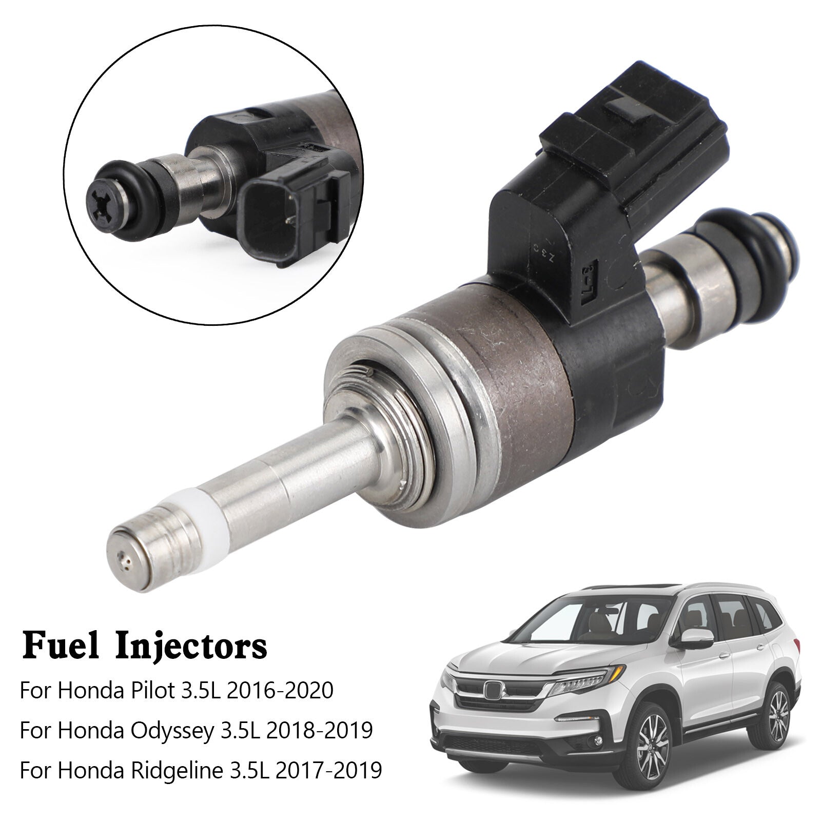 ya 1 8.5.3 1PCS Fuel Injector 16010-RLV-315 for Honda Pilot Odyssey Ridgeline 3.5L V6