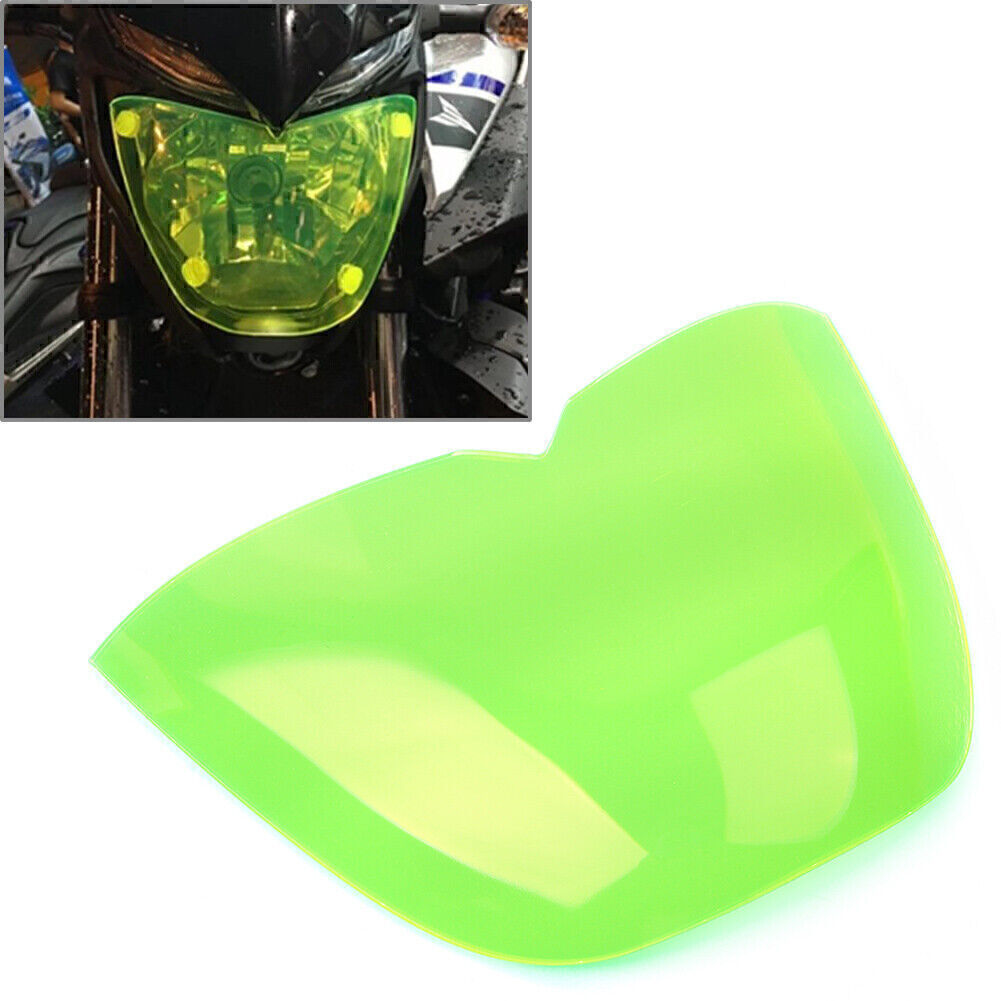 ya 4 6.22 Green Front Headlight Guard Shield Screen Lens for Yamaha MT25 15-21 MT-03 15-19