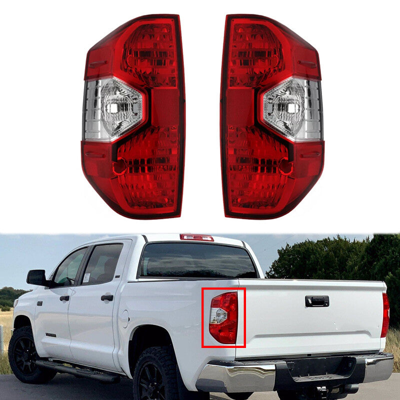 ya 4 6.17.2 1Pair Rear Tail Light Turn Signal Cover Without Bulb for Toyota Tundra 2014-2021