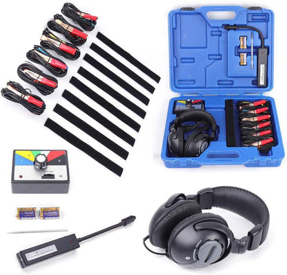 ya 26 Car Electronic Stethoscope Kit Auto Mechanic Noise Diagnostic Tool Six Channel