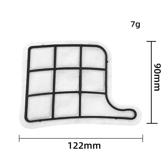 ya 25 2PCS Replacement Filter Accessories for Vorwerk VK135 VK136 VK369 Vacuum Cleaner