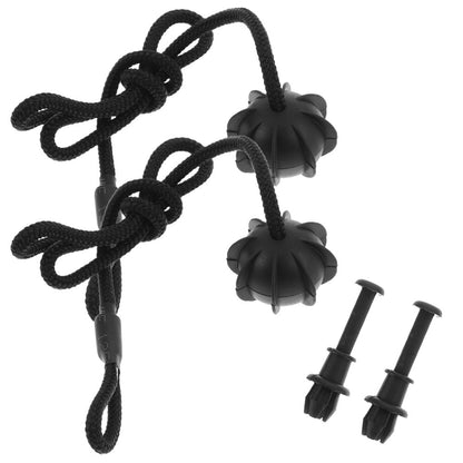 ya 5 8.7 2 Sets Bungee Cords with Carabiner Hooks Parcel Shelf Interior Rear String
