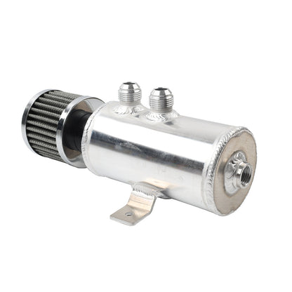 ya 5 8.7 750ml Aluminum Baffled Oil Catch Can Oil Separator with Breather Filter