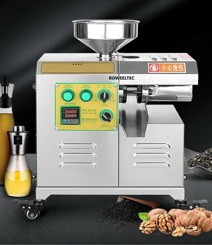 ya 26 Automatic Commercial Cold Oil Screw Press Seed Press Machine Stainless Steel O