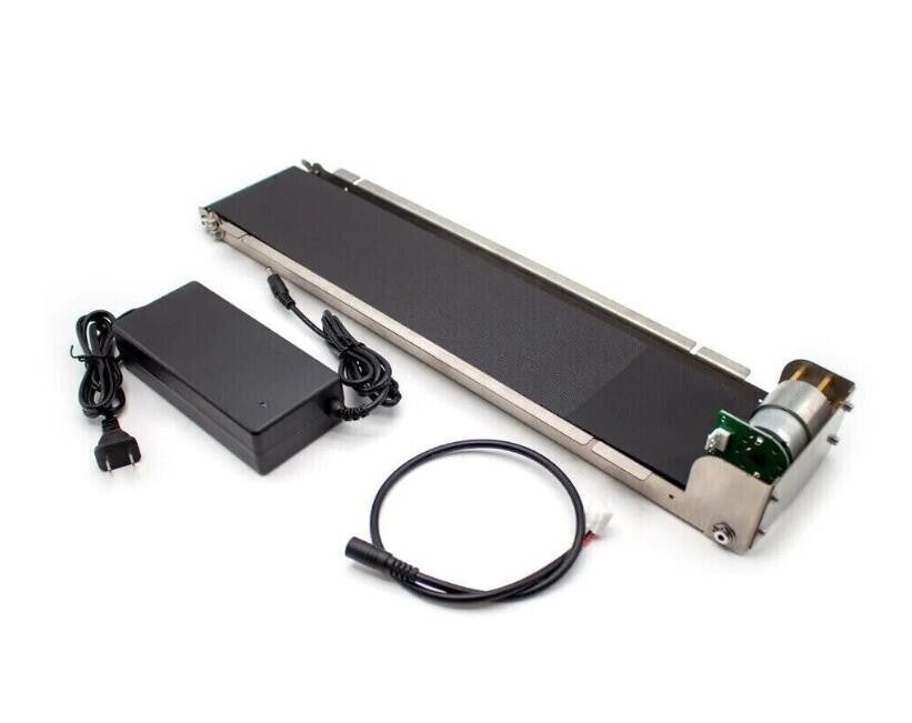 Mini Conveyor Vending Machine Track Cargo Lane Conveyor Belts 460x85MM W/ 24V