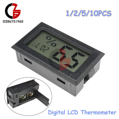 ya 14 1/2/5/10PCS Digital LCD Temperature Humidity Meter Thermometer Hygrometer