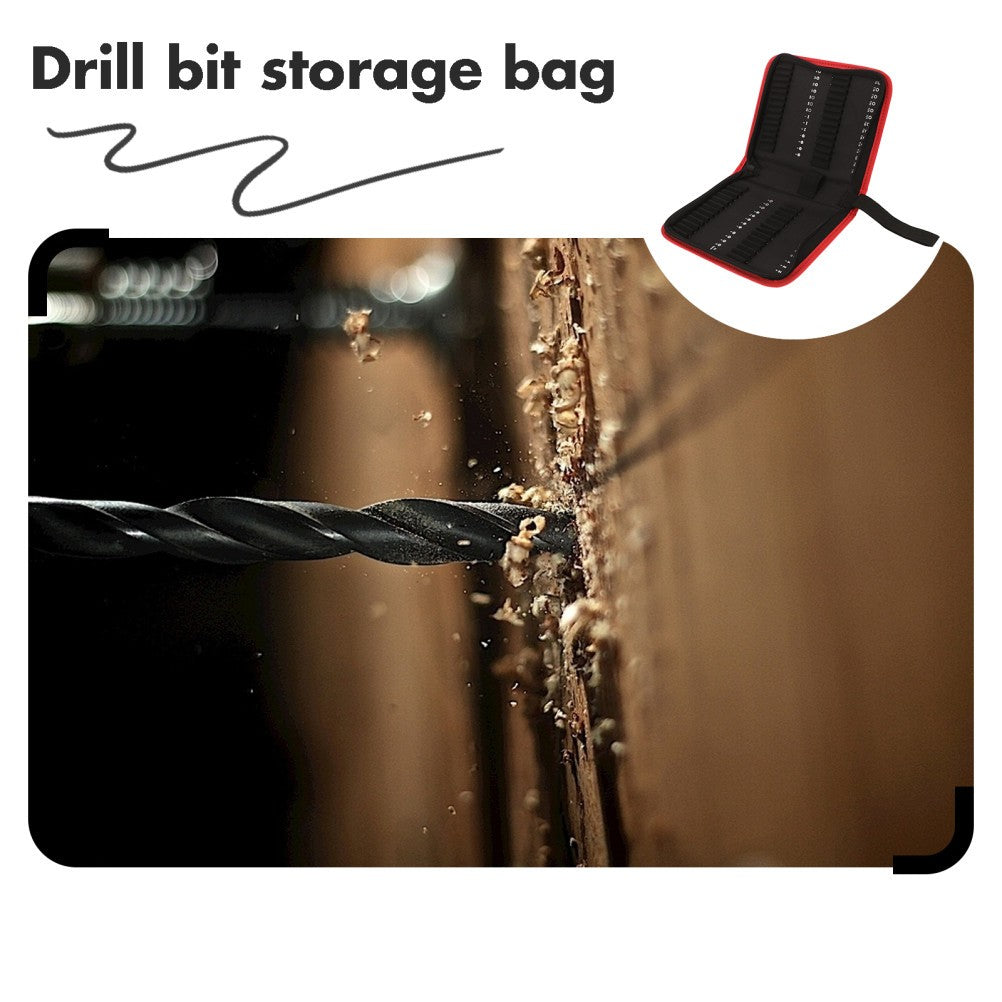 ya 26 Batch Storage Bag Tool Bit Organizer Folder Drill Bits Organizers and