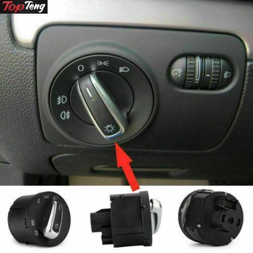ya 1 8.5.1 Euro Headlight Switch Light Fits for VW for Passat CC B6 for Jetta for Golf MK5 MK6 5ND941431A