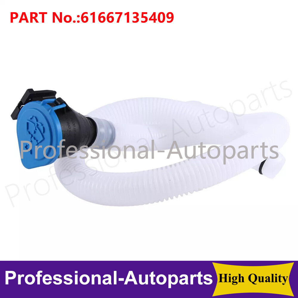 ya 5 8.7 61667135409 Washer Fluid Reservoir Windshield Filler Pipe for BMW E90 E91 328i