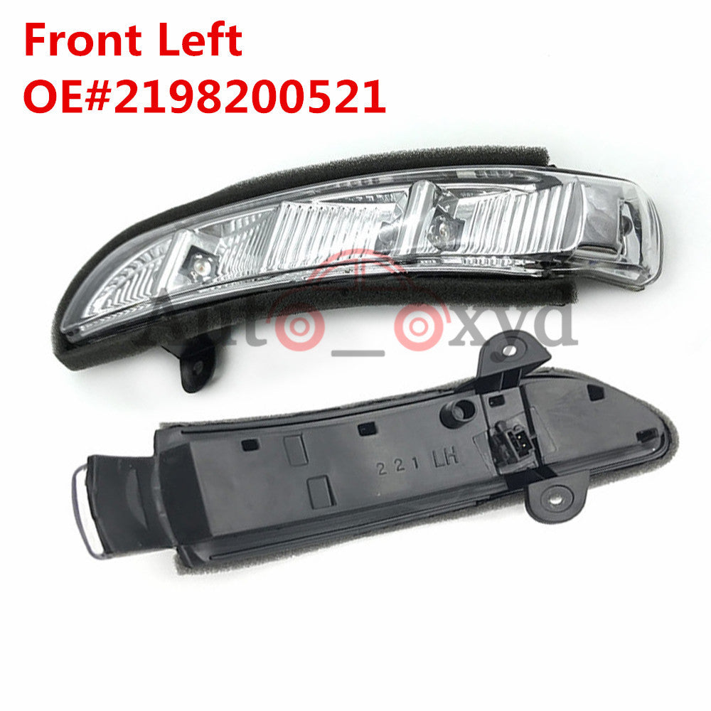 ya 4 6.17.2 Front Left Rearview Mirror Turn Signal Blinker Lamp for Mercedes W216 W221 W219