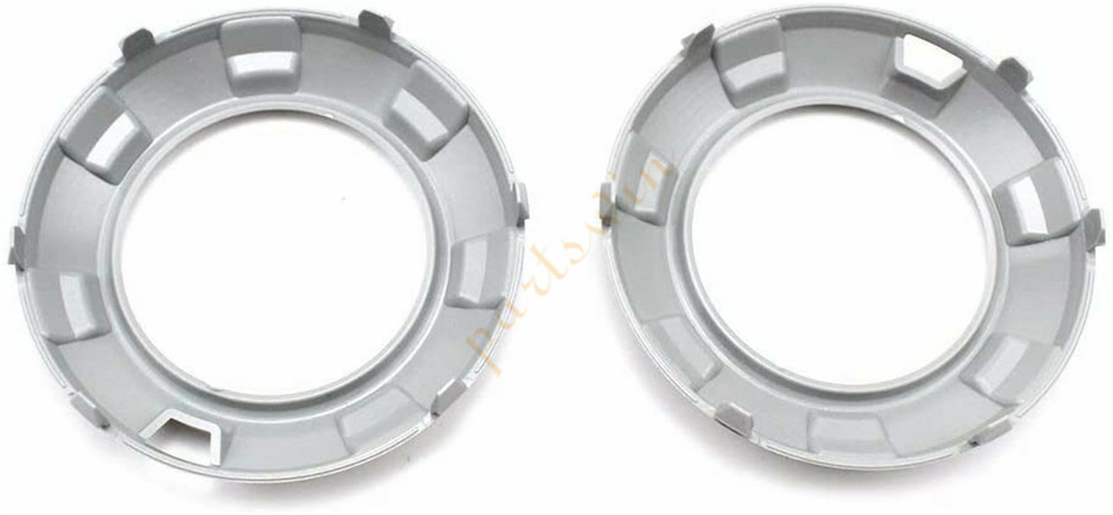 ya 1 7.4 2-piece silver protective cover f for Ram e for front fog lights suitable for Mitsubishi for Pajero Montero