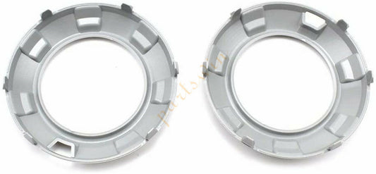 ya 1 7.4 2-piece silver protective cover f for Ram e for front fog lights suitable for Mitsubishi for Pajero Montero