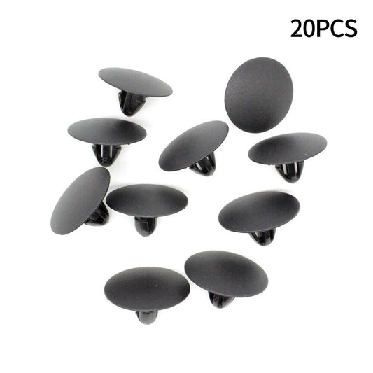 ya 1 7.4 Clip Part 12mm 20pcs 25mm Diameter 90467-A0003 Black for for Scion for for Toyota