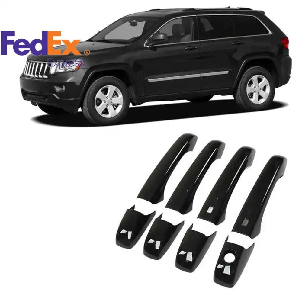ya 5 8.7 Car Glossy Black Door Handle Cover for Jeep for Grand Cherokee for Dodge Durango 2011-20