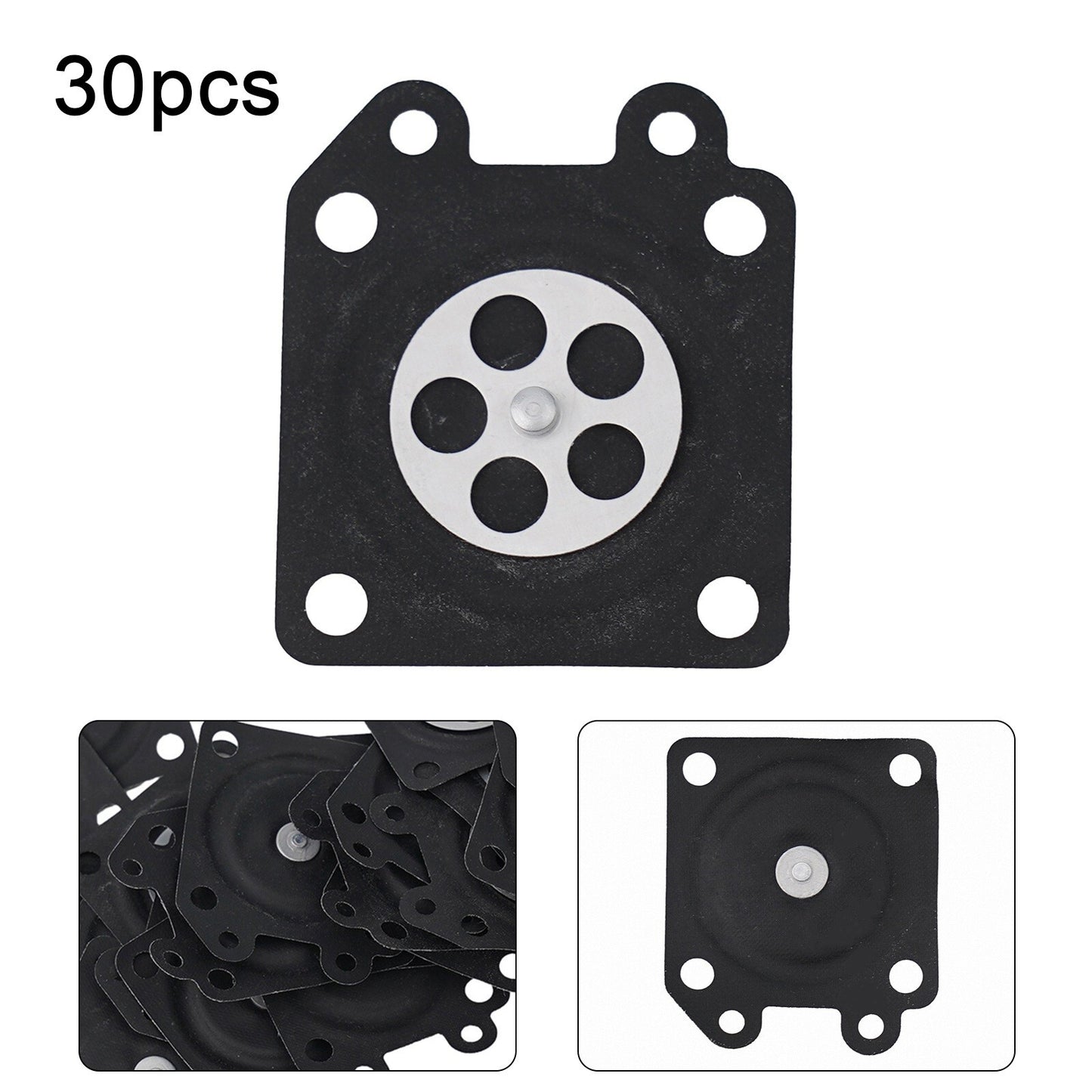 ya 14 30PCS Black Carburetor Diaphragm For 95-526-9 95-526-9-8/ High Quality /new