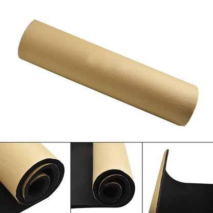 ya 5 8.7 100*50cm Thick Car Auto Sound Deadening Sound Insulation Rubber Hose Foam 8mm